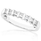1/2ctw 14k White Gold Diamond Band (GH/I1-I2)