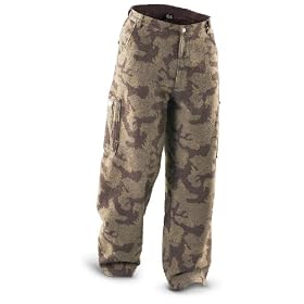 30 Inseam Guide Gear� Wool - blend Pants Brown Camo by  