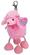 Ty Pinky Poo - Poodle Keychain