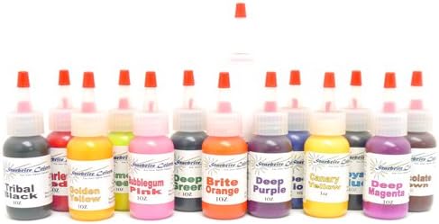 AUTHENTIC STARBRITE 14 Color Tattoo Ink Set Kit Starbright 1oz USA SHIP