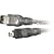 Belkin F3N401-06-ICE IEEE 1394 4-Pin/6-Pin 400 Mbps FireWire Cable (6 Feet)