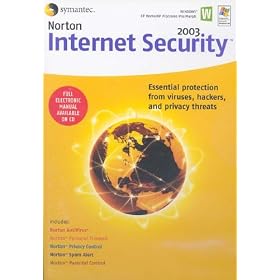 Norton Internet Security 2003 (AntiVirus, Firewall, Spam Alert, Privacy & Parental Control)