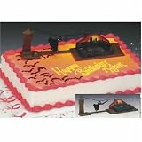  : Batman Cakes - Batman Begins Licensed Re-Usable Cake Topper -