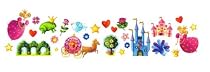 Djeco Removable Stickers - Princess Marguerite