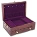 PRINCESS 11 MAHOGANY JEWELRY CHEST - JEWELRY CHEST, MAHOGANY/DIOR RED, PRINCESS 11 COLLECTION