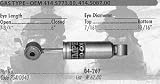 Ski Doo Rear Gas Shock