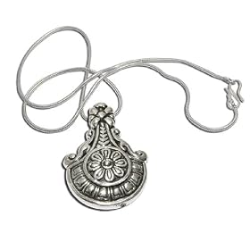Pendants Chain for Women in Sterling Silver 1.75 inches - Romantic Gift Online Jewelry