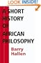 A Short History of African Philosophy