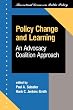 Policy Change and Learning: Advocacy Coalition Approach (Theoretical Lenses on  Public Policy)