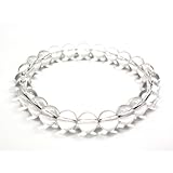 天然石パワーストーン+*天然水晶8ミリ玉ブレスレット