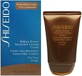 Shiseido Brilliant Bronze Tinted Self-Tanning Cream for Face Immediate Color