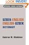 Uzbek-English/ English-Uzbek Concise Dictionary (Hippocrene Concise Dictionary) (Uzbek Edition)