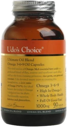 Ultimate Oil Blend UDO's Choice - Pack of 90 Capsules by Ultimate Oil Blend