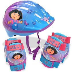 PTI Dora Toddler Girl Micro Shell Helmet by PTI