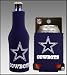SET OF 2 DALLAS COWBOYS CAN & BOTTLE KOOZIE COOLER