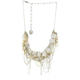 Gemma Redux Rough Crystal Tri-Tone Liz Necklace