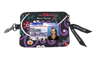 Bella Taylor Carnevale ID Please Quilted Small Wallet