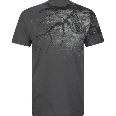 ELEMENT Silence Mens T-Shirt - Charcoal