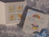 Chocolate Card Baby Shower Favors - Baby Boy