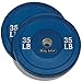 Body-Solid Blue Bumper Plates – 35lb. Pair