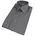 Bagutta Gray Fine Lines Cotton Dress Shirt