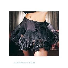 Ruffle Lace Mini Petticoat