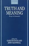 Truth and Meaning: Essays in Semantics