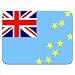 Tuvalu Flag Premium Quality Thick Rubber Mouse Mat Pad Soft Comfort Feel Finish