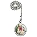 GRAPHICS & MORE Christmas Holiday Santa Snowman Friends Ceiling Fan and Light Pull Chain