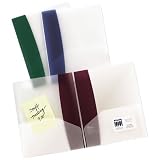 Avery(R) StyleEdge 2-Pocket Folders, Navy, Pack Of 4