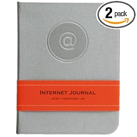 Pepper Pot By The Gift Wrap Company Internet Pocket Journal (Pack of 2)