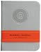Includes 130 pages Rounded corners Soft cover textured vinyl with embossing Flexible spine and elastic closure 5 in. x 6 1/2 in.