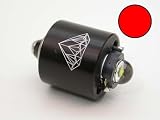 Diamond 3 Watt Red LED flashlight bulb fits Maglite 3 4 5 or 6 C D