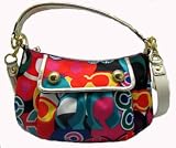 Coach Poppy Glam Groovy Shoulder Crossbody Bag Purse 13834 Multi
