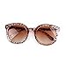 Xinhuaya Kids Toddlers Round Sunglasses Eyeglasses UV400 Leopard