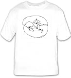 T-shirt with Hawaii, black and white, tanning, umbrella, Polynesia, sunning, woman, bikini, beach