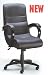 Black Leather Execuive High Back Chair By Coaster Furniture