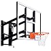 Goalsetter Systems GS72 Wall-Mount Adjustable Basketball Hoop with 72 Inch Glass Backboard