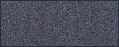 Wash+Dry Fu&szlig;matte Stahlblau 75x190 cm