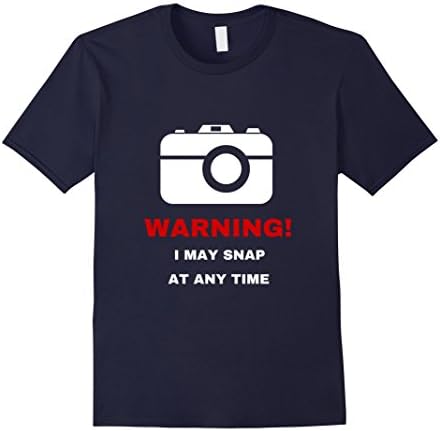 Men's Funny Photography T-Shirt for Photographers 3XL Navy