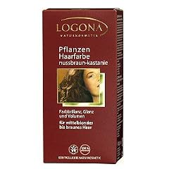 Logona Pflanzen-Haarfarbe Nussbraun 100g