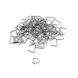 17 Gauge Hog Rings - 100 Rings - Upholstery, Rebar, Wire Mesh