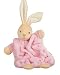 Kaloo Doudou Rabbit Plush Blankie, Pink