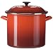 Le Creuset Enamel-on-Steel 20-Quart Stockpot, Cherry Red