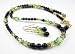 2 Piece .Set: August Peridot Beaded Swarovski title=