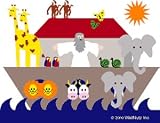 Noahs Ark Wall Mural Kit Noah's Ark Wall Mural Kit