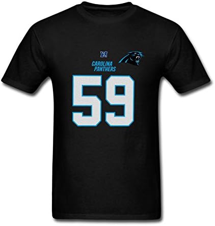 QHIS99Q Luke Kuechly Carolina Panthers 2015 NFC South Division Champions Men's T Shirts
