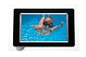 Linx 8" High Resolution Digital Photoframe With MP3 & MP4 , Battery & Remote Control - Black