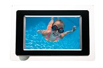 Linx 8" High Resolution Digital Photoframe With MP3 & MP4 , Battery & Remote Control - Black