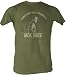 24 Jack Bauer "Guns Don't Kill Terrorists, Jack Does" Military Green Mens T-shirt